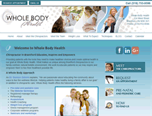 Tablet Screenshot of brantfordchiropractor.com